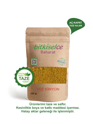 Premium Kalite Hatay Taze Çekilmiş Geleneksel Kimyon - Doğal ve Aromatik 200 gr.